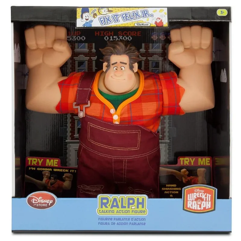 Disney Wreck-It Ralph Talking Action Figure Desktop Model