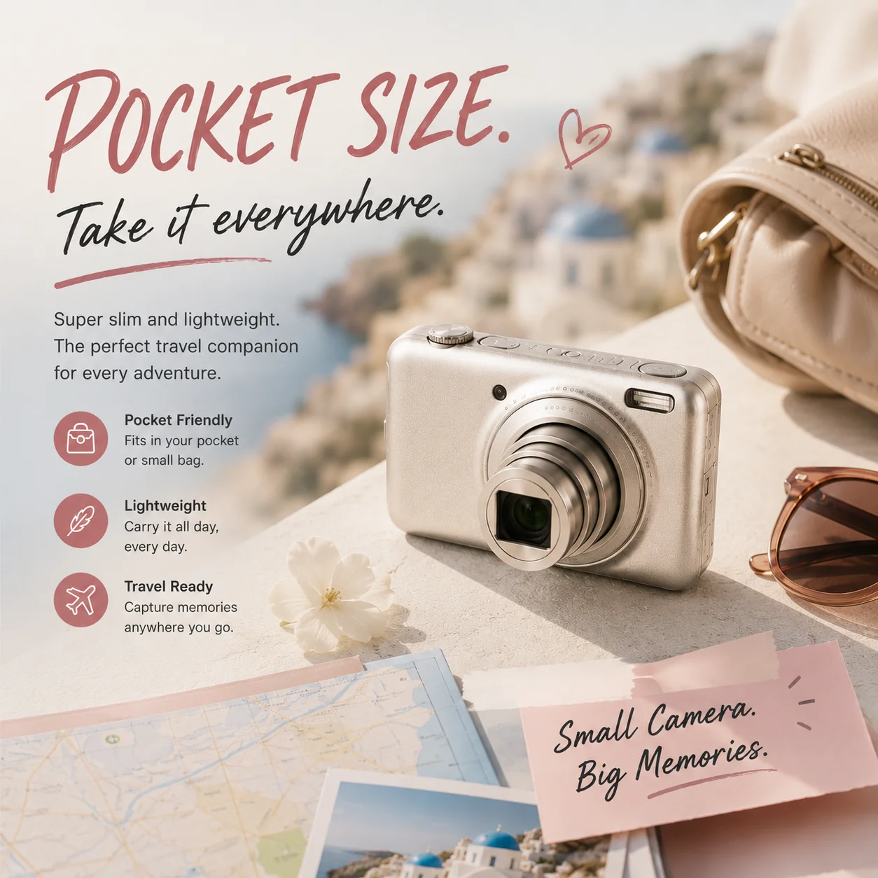 Portable Small Card Digital Camera Retro Y2K Camera 12X Zoom Anti Shake Auto Focus 16MP 720P HD Video Cameras Model S6500(Used)_voghion.com