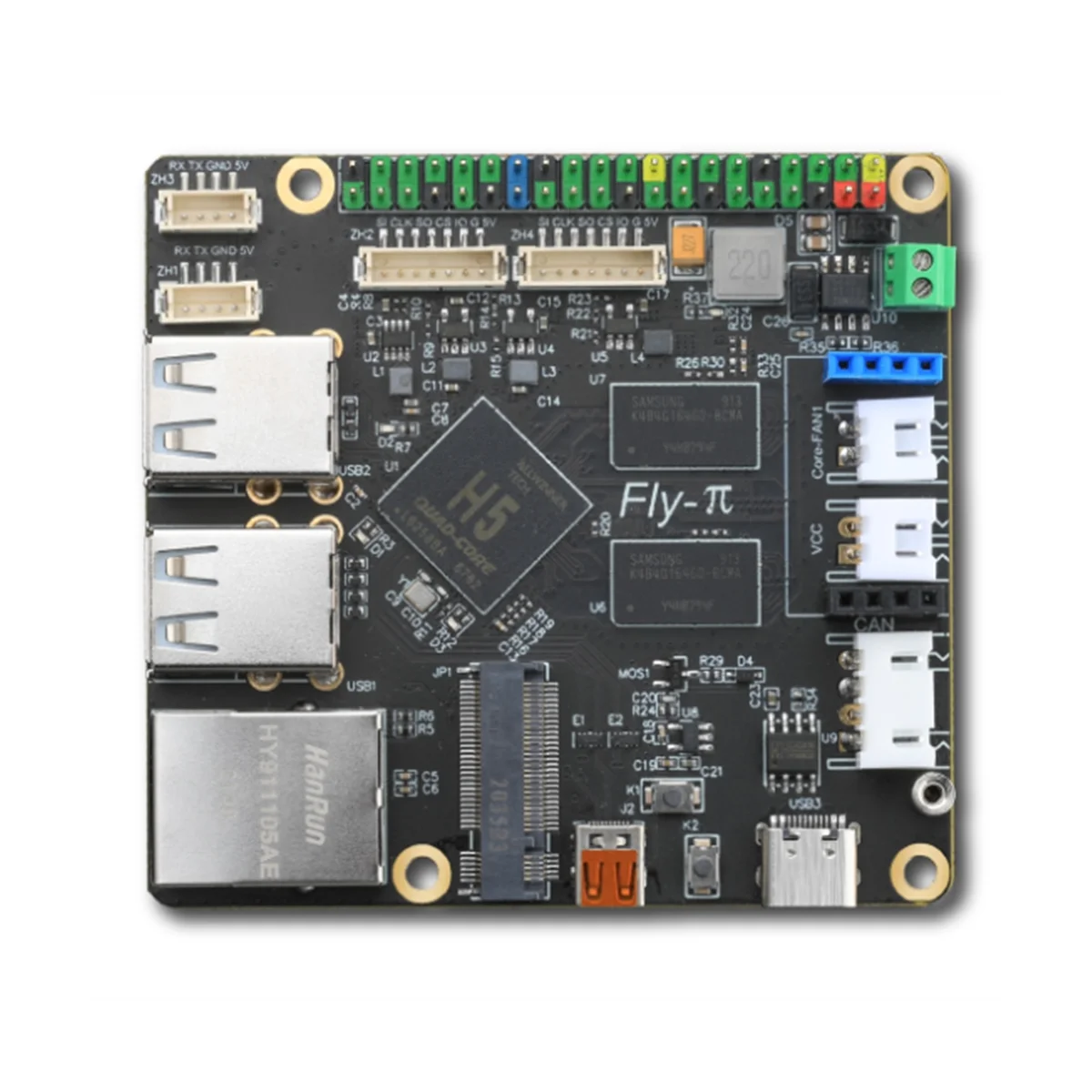 

FLY-π V1 Board Replaces Raspberry Pi PC with Klipper & Reprap Firmware for Ender 3 Voron Vzbot V-Core 3(B)