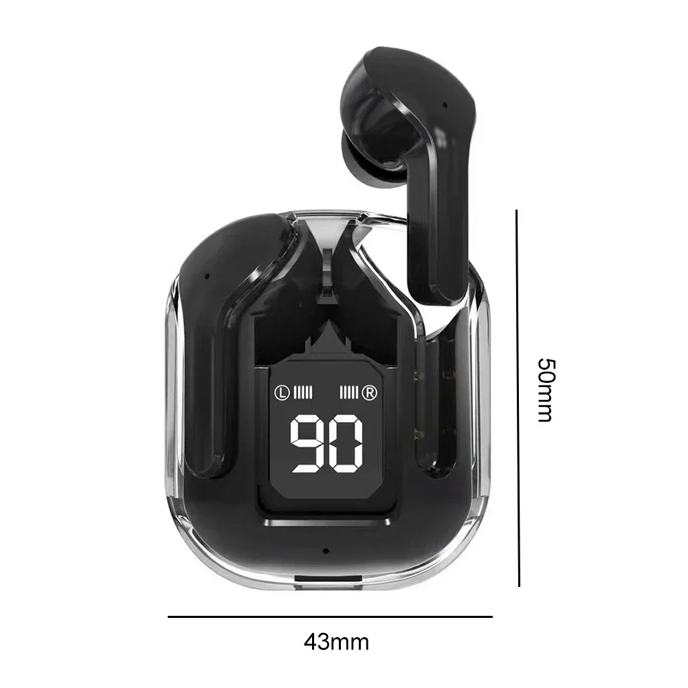 2023 CY-T2 TWS 무선 이어폰 Bluetooth 5.3 헤드폰 스포츠 게임용 헤드셋 소음 감소 이어 버드베이스 터치 컨트롤