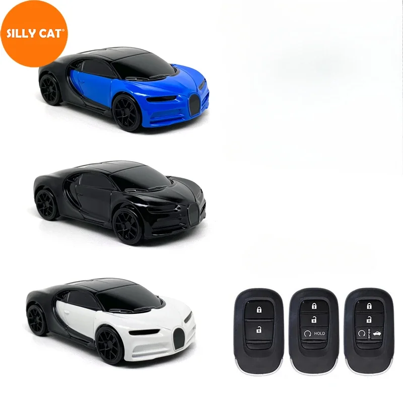 Auto Form Modell Auto Schlüsselanhänger Fall Abdeckung Tasche Schutz Geeignet Für HONDA CIVIC Accord 11th H-RV CR-V Modell Schlüsselanhänger Abdeckung Fall