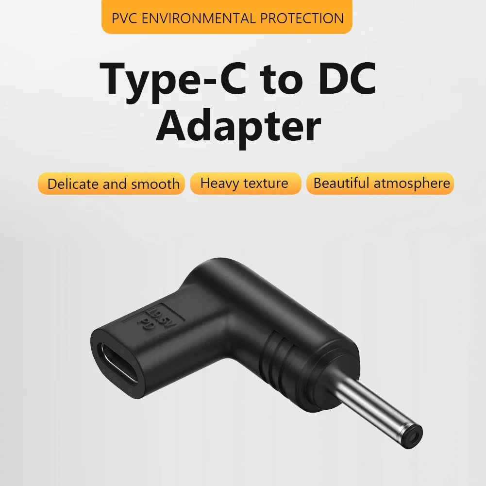 Universal 19V PD Type C Female to DC Male Adapter