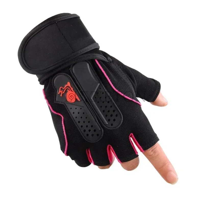Cycling Gloves Fingerless Gloves Sports Gloves Tactical Gloves Gym Gloves Fingerless Gym Gloves Men Women Gym Fitness Tactics Weight Dumbbell Palm Pad Glove Unisex Snails Half Finger Outdoor Sport Non Slip Cycling Mitten