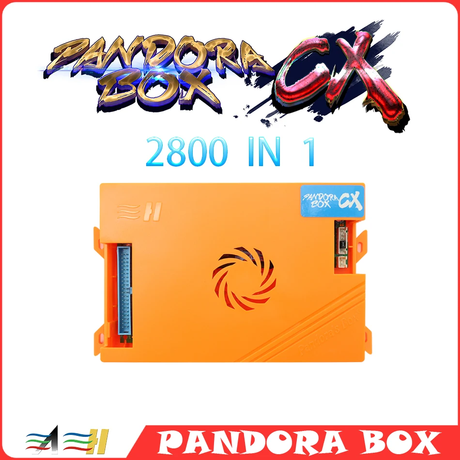 

Pandora Box Cx Original 2800 In 1 Retro Arcade Game Board Version for Fighting 3D Tekken Support VGA HDMI 3P4P High score record