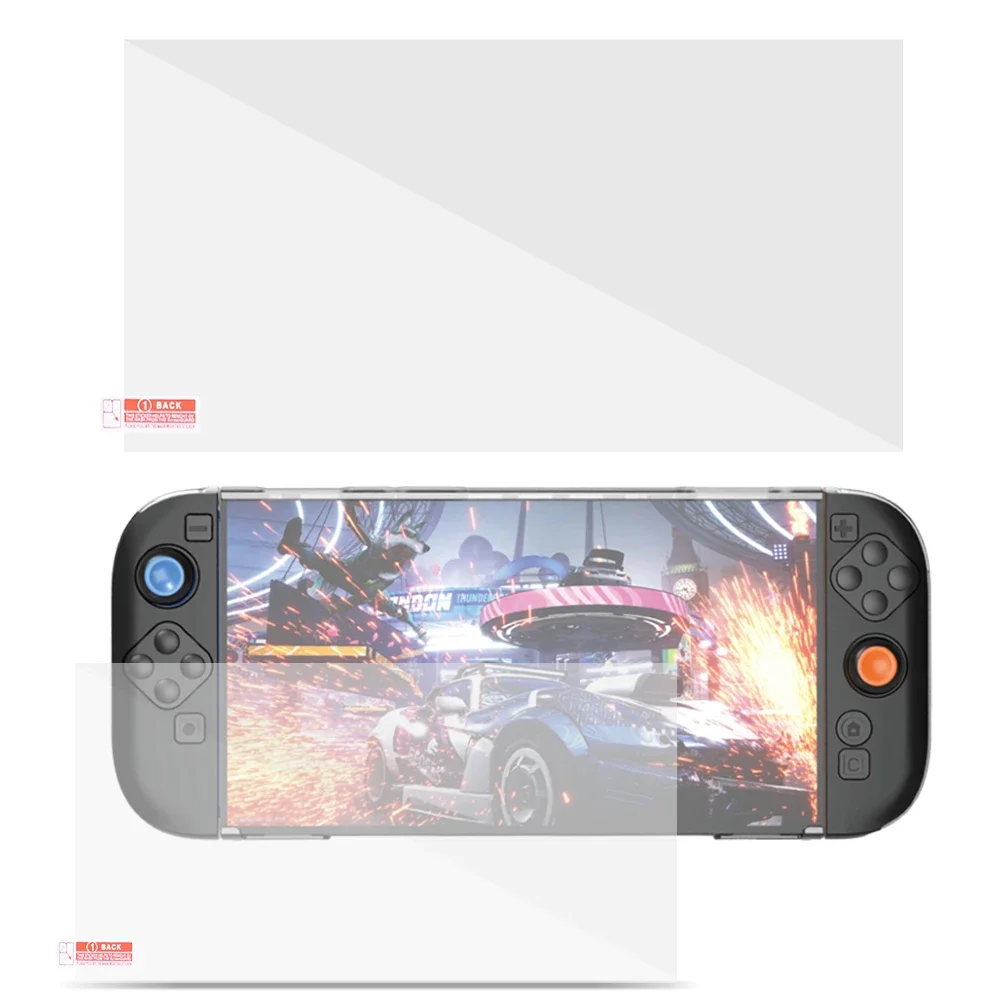 Carrying Case Portable Anti-scratch Protective Travel Case Organizer Bag Tempered Glass Protective Film for Nintendo Switch 2