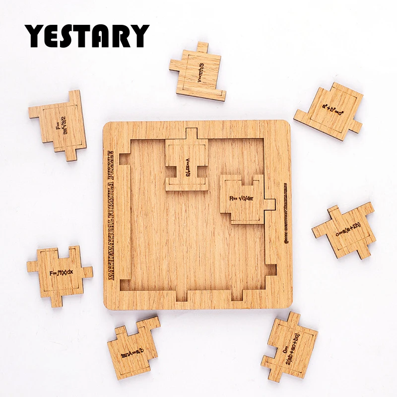 

YESTARY Digital Wooden Puzzle Toy Brain Tease Jigsaw Puzzle Toy Board Games High Difficulty Impossible Puzzle Toy For Adult Gift