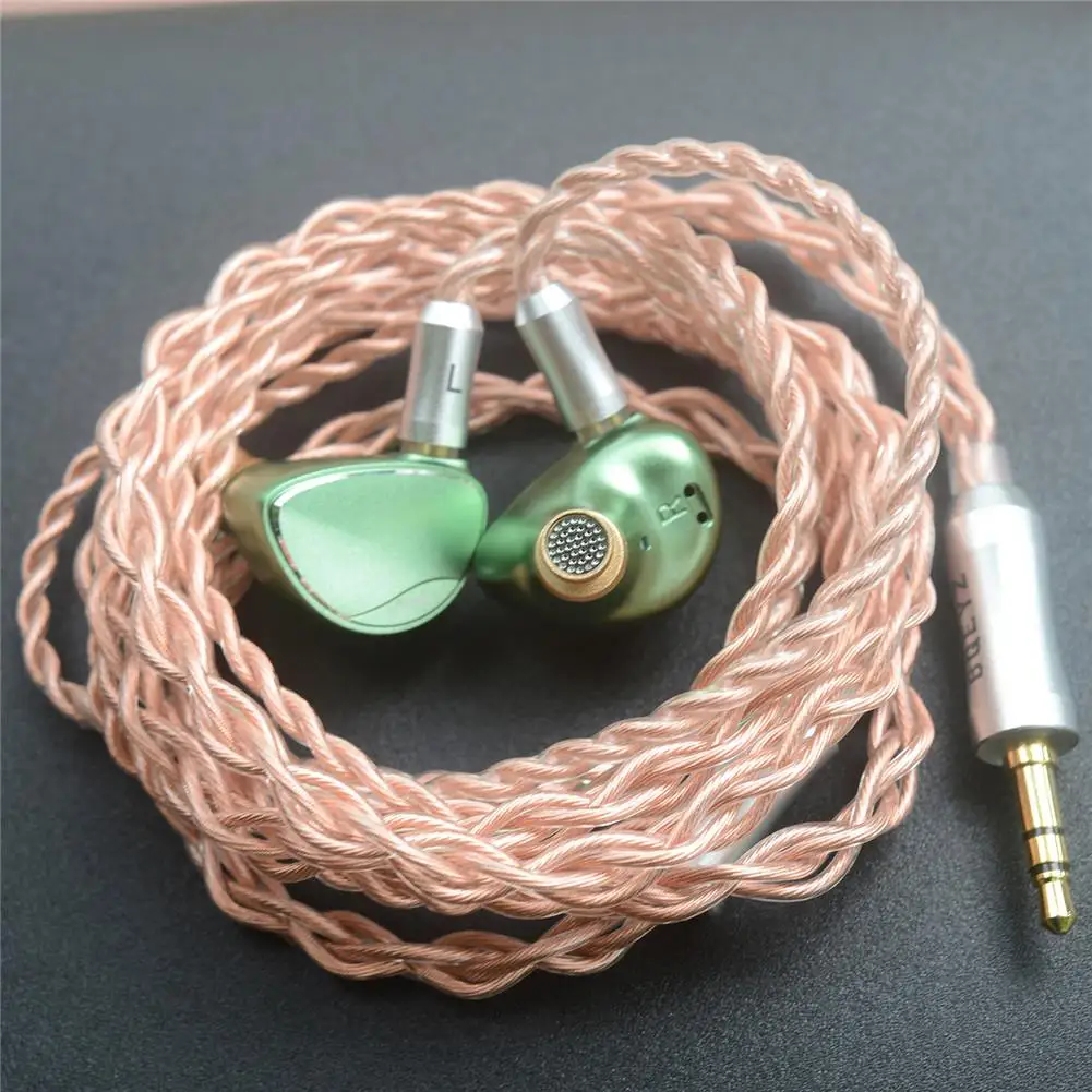 BQEYZ Spring 2 Triple Hybrid Driver 1BA 1DD 9 Piezoelectric Earphones HiFi Monitor Sports Earbud with 2.53.54.4mm Cable BQ3 P1 5