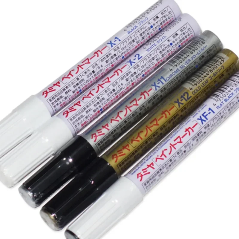 Pennarello Tamiya XF1 Nero Opaco - Compatibile Con Modellismo E Pittura