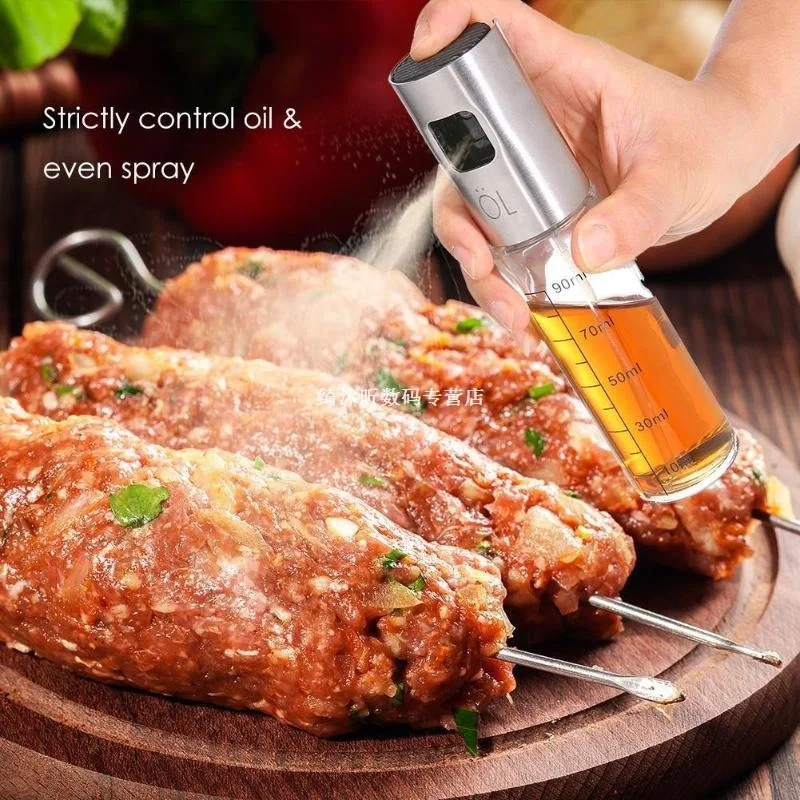 Kitchen Oil Sprayer Dispenser for Cooking Salad BBQ Baking