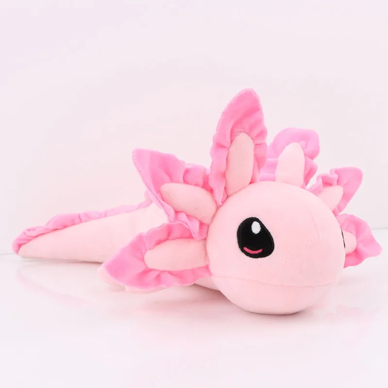 45cm Kawaii Axolotl Plush Toy Soft Stuffed Plushie Doll Cartoon