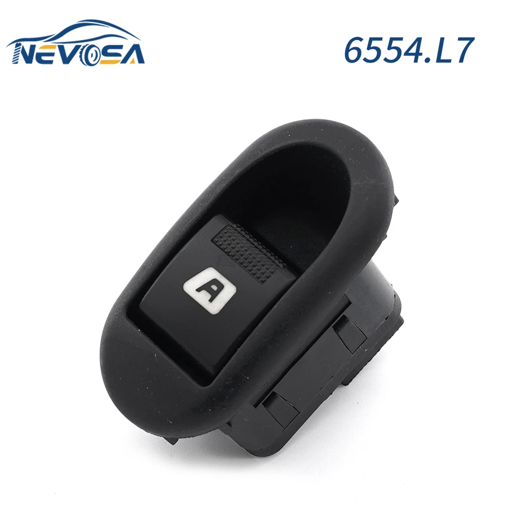 

NEVOSA Автомобильный Электрический стеклоподъемник evosa 6554.L7 6554L7 для Peugeot 1007 Citroen C2 C3, стеклянная кнопка регулятора