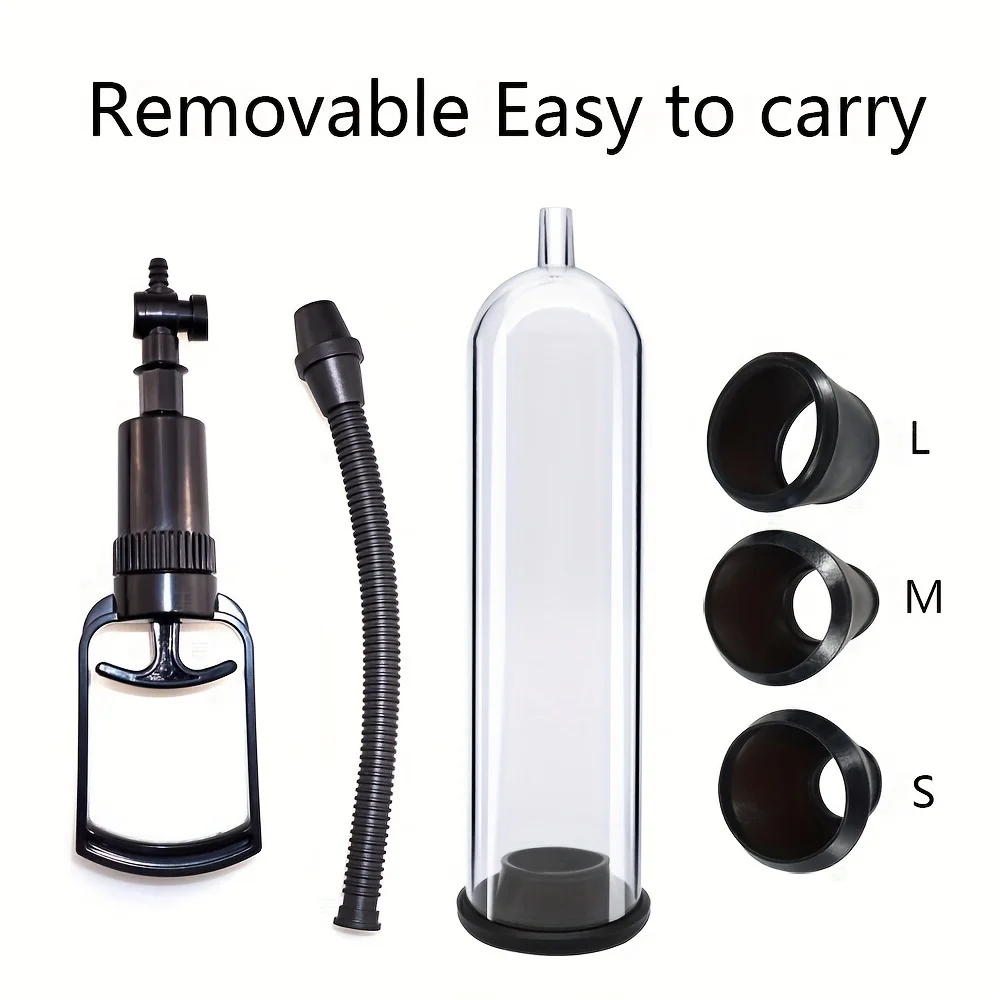 Penis Vacuum Pump Vacuum Penis Pump Manual Penis Enlarger Sex Toys Increase Size Masturbation Cock Extender Adults Supplies