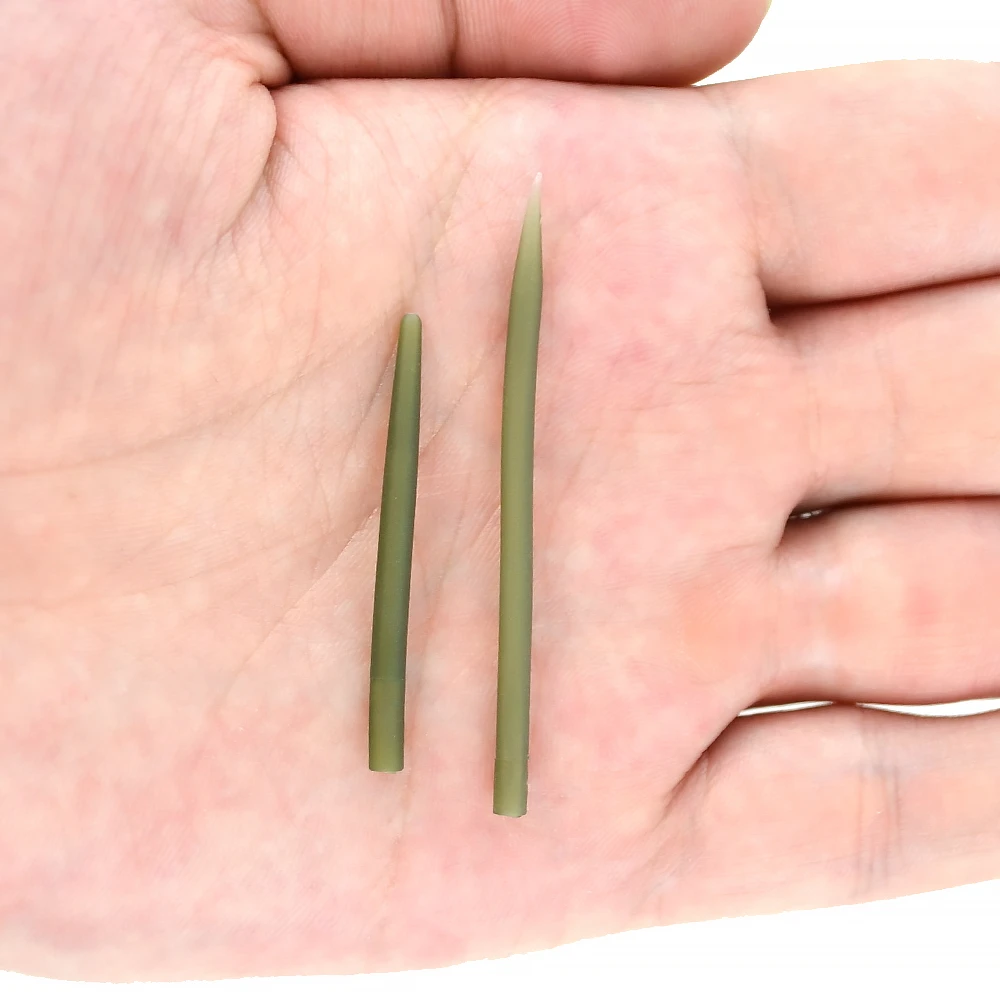 20 stücke Karpfen Angeln Anti Tangle Ärmeln Verbinden Mit Haken Karpfen Angeln Terminal Tackle AH007 – Detail 2