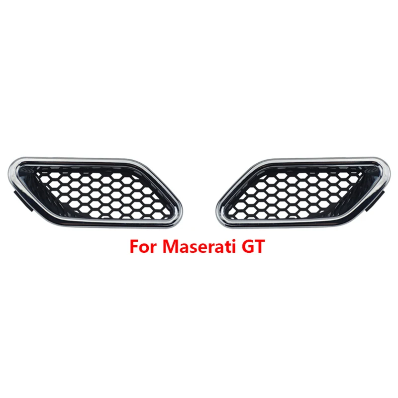 Car Front Side Grille Air Intake Fender Vents Grill 1Pcs Maserati Ghibli Levante Quattroporte GT
