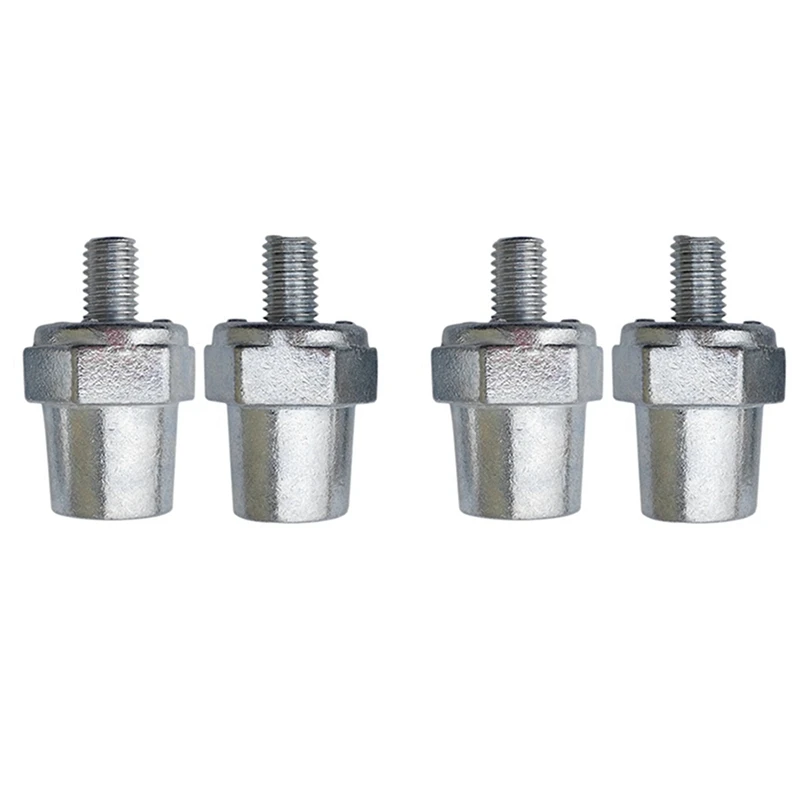 2 Pair Zinc Alloy Battery Side Terminal Charging Posts Fit 8mm Positive