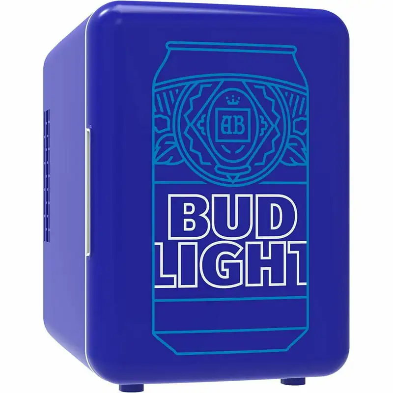 

6 Can 4 liters Mini Retro Beverage Fridge - Blue