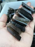 50g NATURAL Smoky Lemurian Seed Quartz Crystal Point Specimen 1
