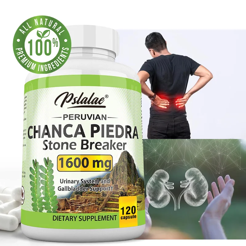 Chanca Piedra 1600 Mg-hecho en los Estados Unidos, suplemento dietético