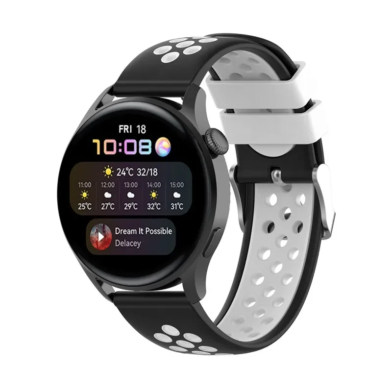 Cinturino Da 22Mm Per Samsung Galaxy Watch 46Mm Gear S3 Frontier Band Bracciale Cinturino In Silicone Huawei Watch Gt Strap Gear S 3 46 Mm