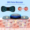 EMS Electric Cervical Massage Neck Massager Lcd Display Patch Low Frequency Pulse Muscle Stimulator Pads Pain Relief Relaxation 3