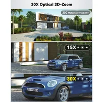 Ctronics réel 4K 8MP 30X Zoom optique caméra de Surveillance WiFi extérieur 360 sécurité IP caméra couleur Vision nocturne suivi automatique 2