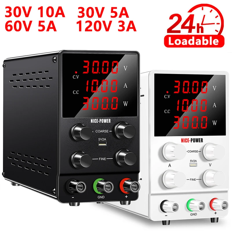 FeelTech DP100 DC-Labornetzteil – Einstellbar 30V / 5A, Tragbar, Mit PD/QC-Unterstützung & IPS-Display