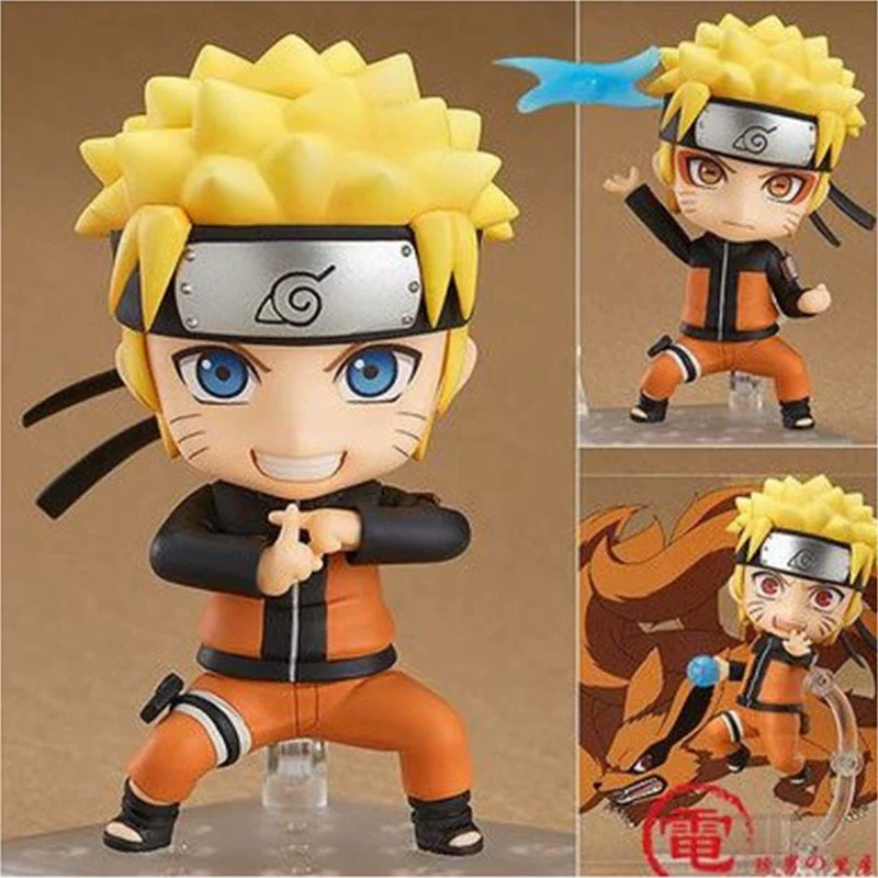 16pcs Nendoroid Naruto Shippuden Q Version Anime Action Figures - Articulated Collectible Toy Set Birthday Gift