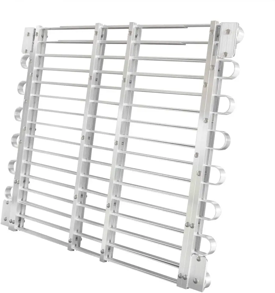 Well Grate-Model L8-Fits Metal Window Wells with Large Radius Front Corners (30"-33" D) x (45"-60" W)