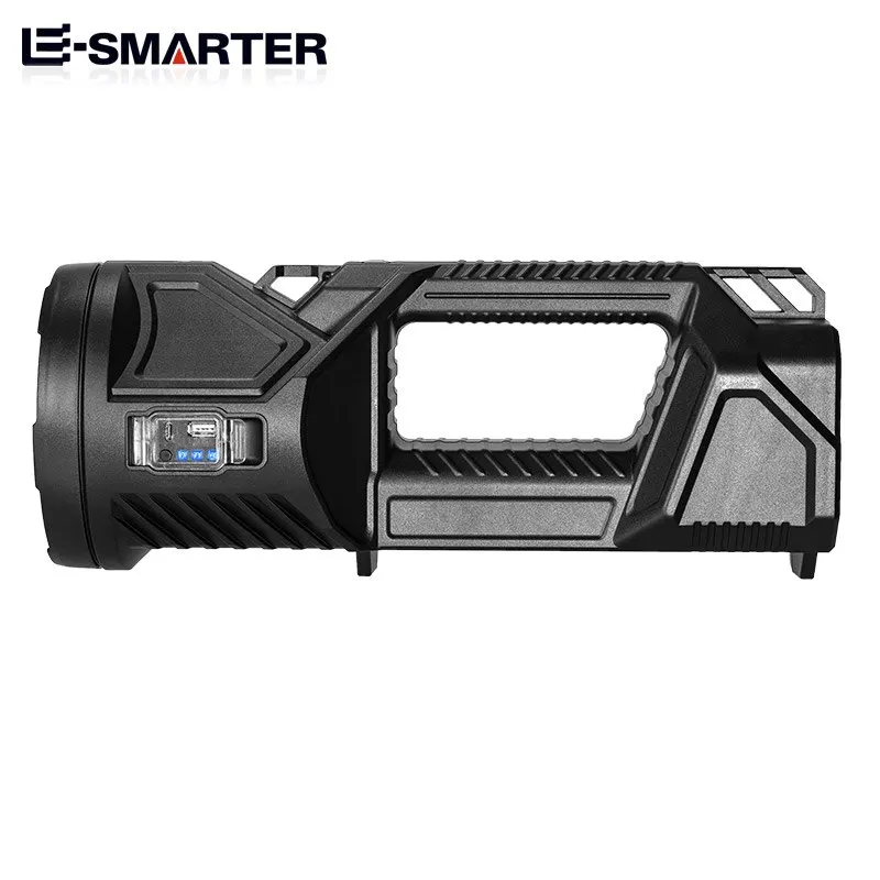 Portable Searchlight Large Capacity Lithium Battery Rechargeable Lamp With Power Bank Function Flashlight led flashlight