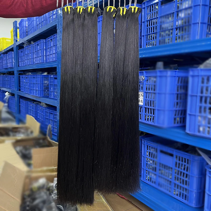 

GDYLUXURY Double Drawn Straight Hair bundles 100% human hair raw hair bundles brazilian straight human hair bundles weave