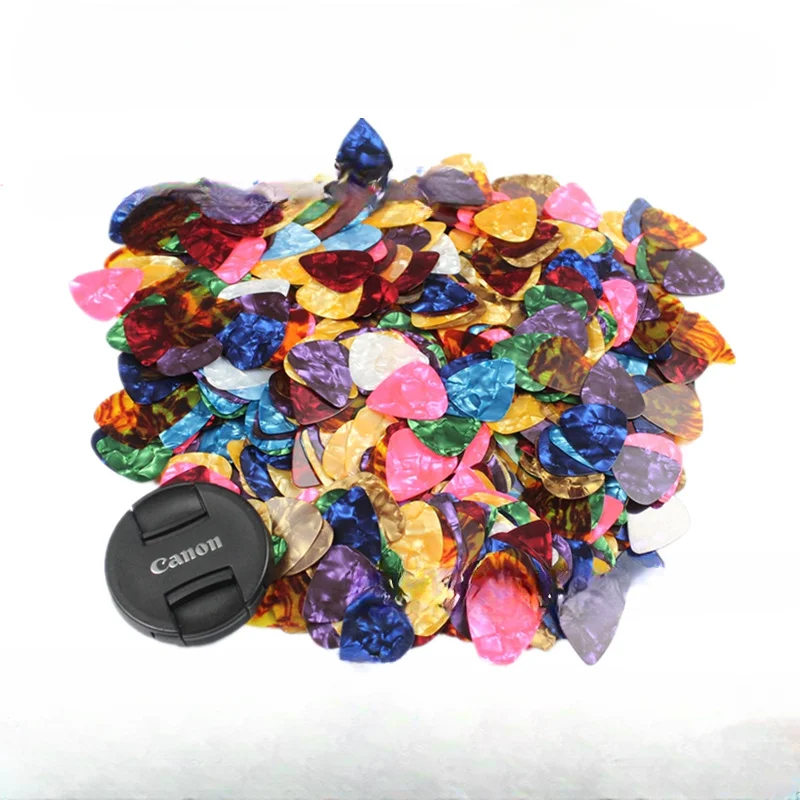 

20PCS guitar paddle electric smooth bass acoustic guitar accessory thickness 0.46mm/0.71mm/0.81mm/0.96mm