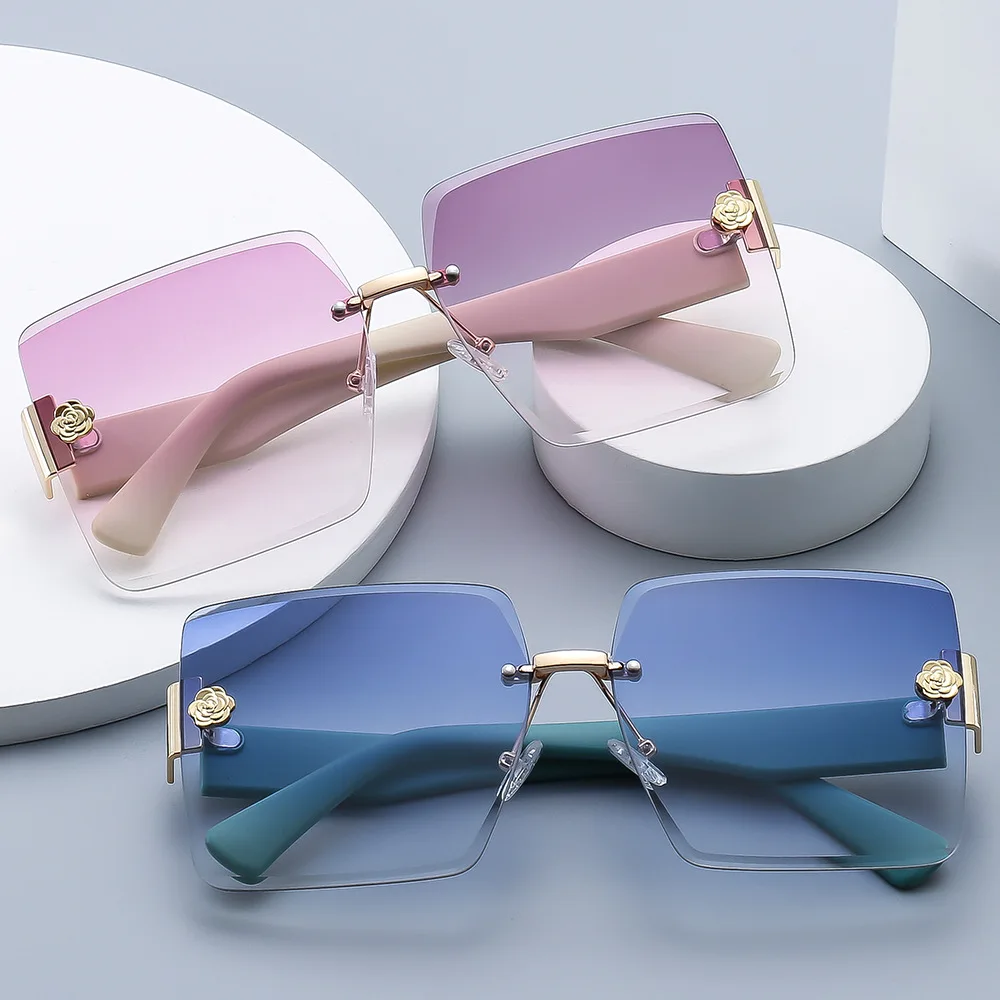

2023 New Trendy Sunglasses, European and American Fashion Personality, Versatile Sunglasses