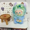17cm Labubu V3 Plush Doll – Changeable Outfit & Keychain Accessory 4