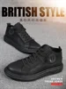 Men's  2023 new trend versatile men's casual shoes board shoes leather soft sole breathable leather shoes 5