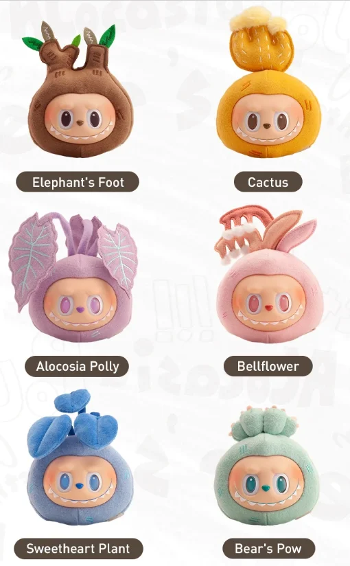 USER-X The Monsters - Naughty Plants Vinyl Face Series Blind