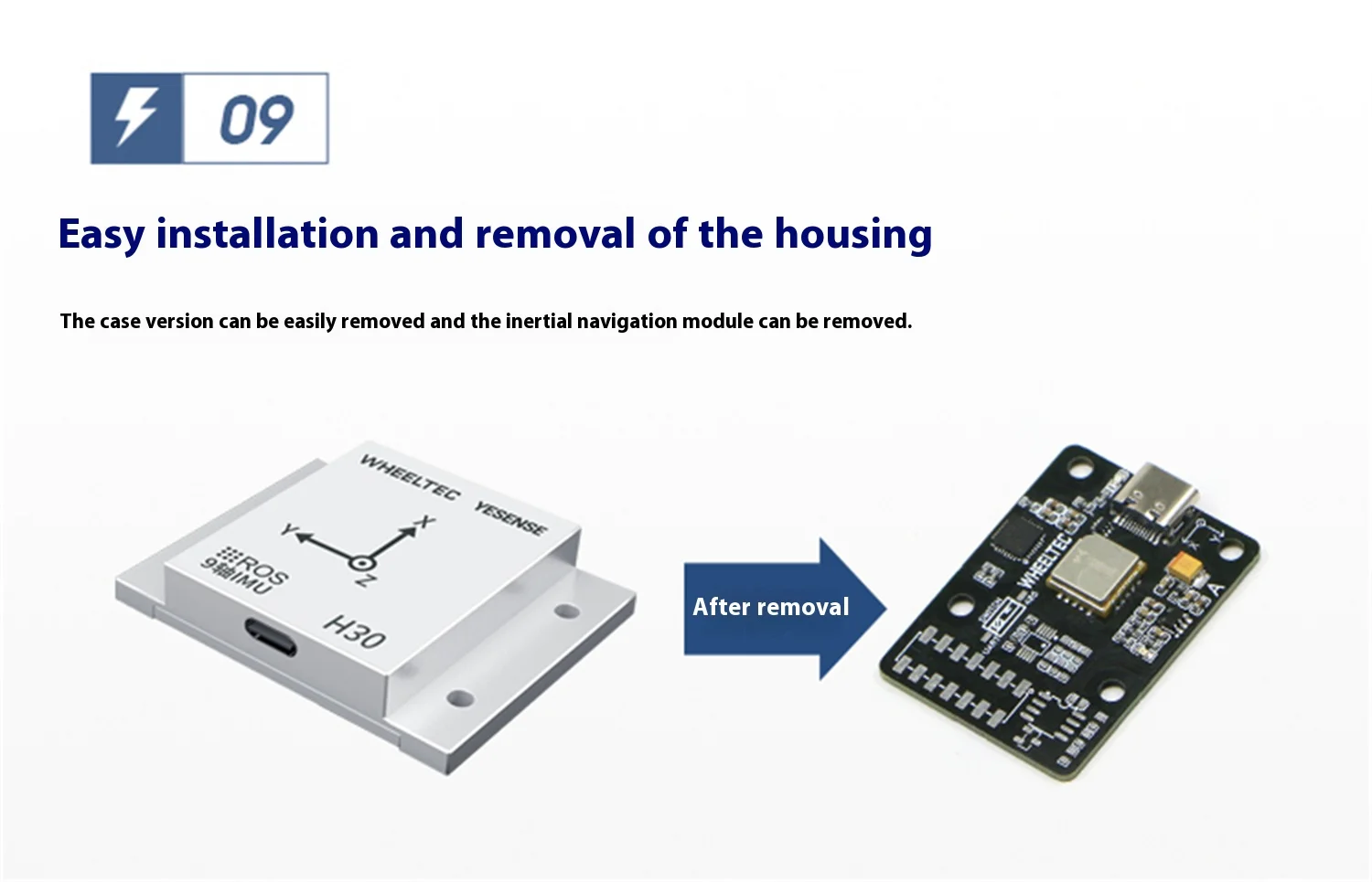 WHEELTEC H30 Series ROS High Precision IMU Inertial Navigation Module