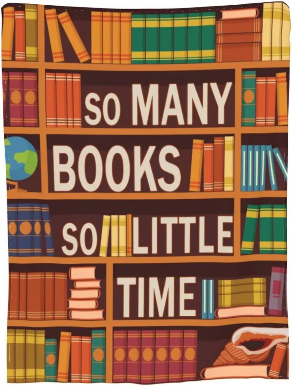

Подарочное одеяло для чтения книг, 50 х60 дюймов