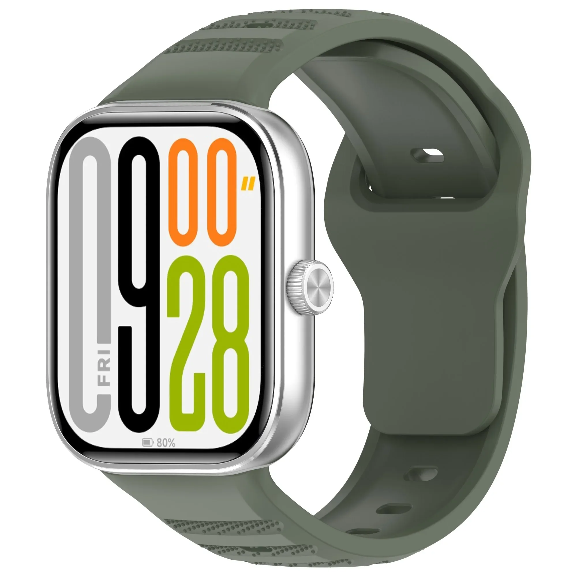Silicone Replacement Strap Bracelet for Smartwatches and Fitness Bands
