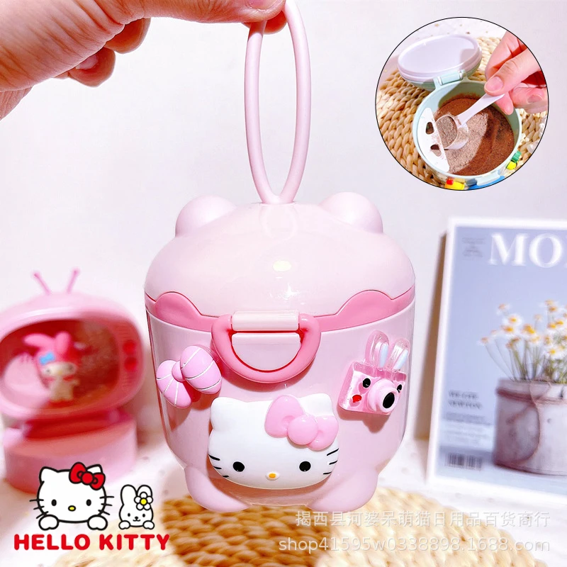 Microwavable Nested Container 4pcs Hello Kitty for ~ Super Buy