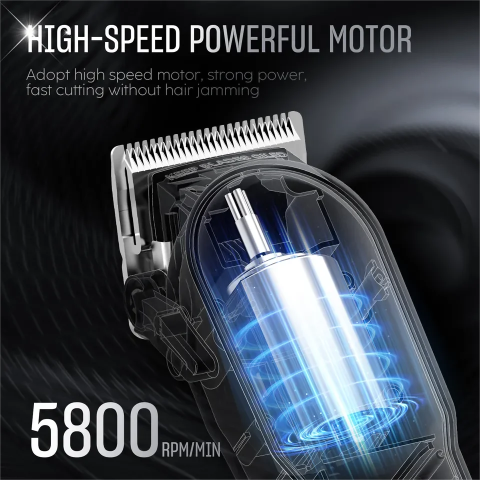SEJOY Electric Hair Trimmer for men Professional Hair Clipper Man Hair cutting machine 5
