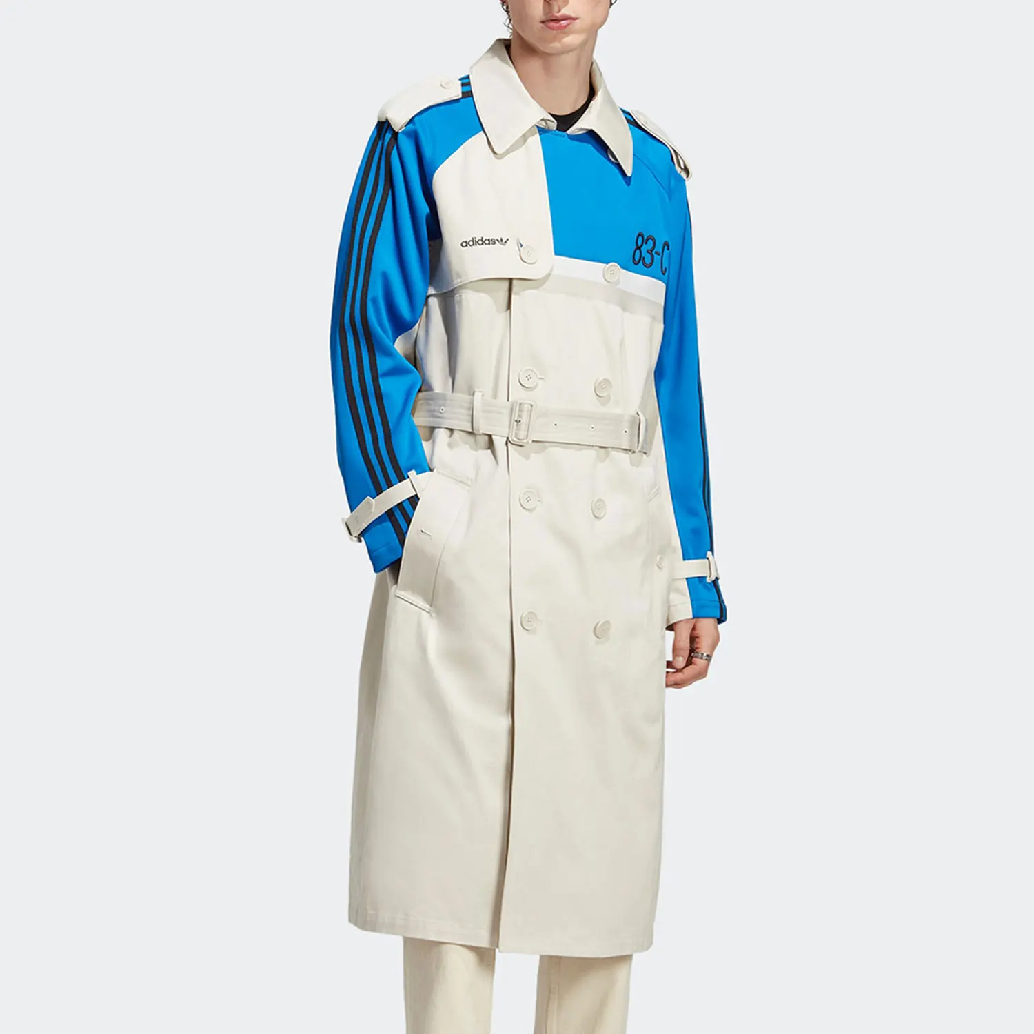 Veste longue de sport à capuche pour homme Adidas Trefoil authentique IA2466 1 Veste longue de sport à capuche pour homme Adidas Trefoil authentique IA2466 1