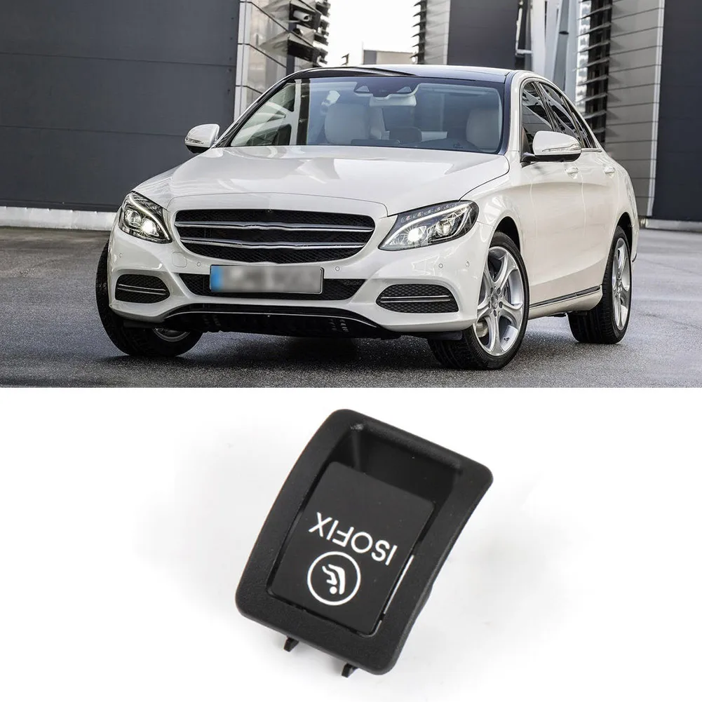 ISOFIX 스위치 커버, 트럭 자동차 액세서리, 블랙 부품 교체, 어린이 좌석, 1 PC, 16.6G, A2059200513