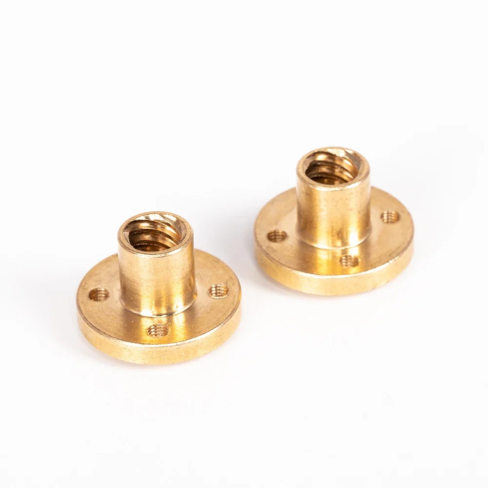 3D 프린터 부품, 금속 T8 너트, 2mm 피치, 8mm 내경 너트, 2 개