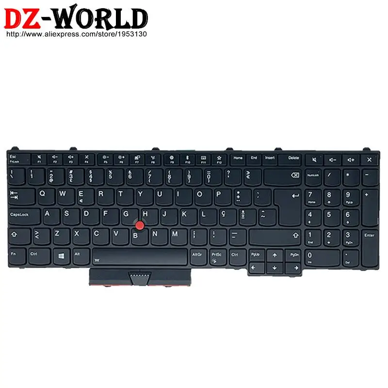 Teclado Retroiluminado para Laptop Thinkpad Lenovo P51 P71 P50 P70 uk pt br Nós Não Cfr kz Ele sk é cz lt Ara hb il Espanhol Portuguesa - Imagem 5