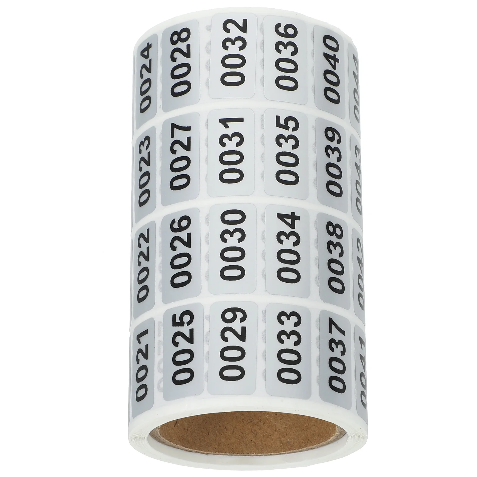Number 1-2000 Marker Stickers Labels Stickers Rectangular Labels Adhesive Number Decals Convenient Stickers