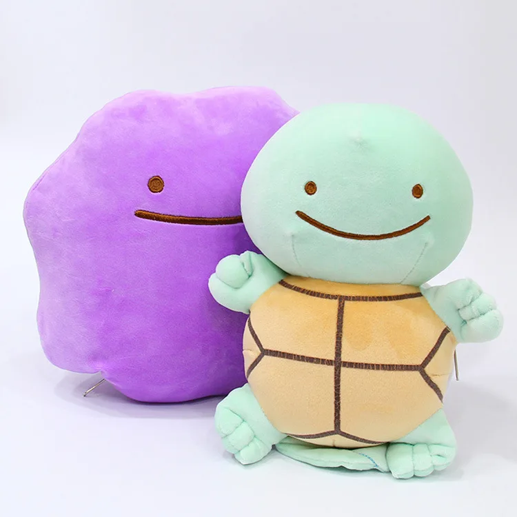 Kawaii 30cm Anime Pokemon Ditto Transform Snorlax Pikachu