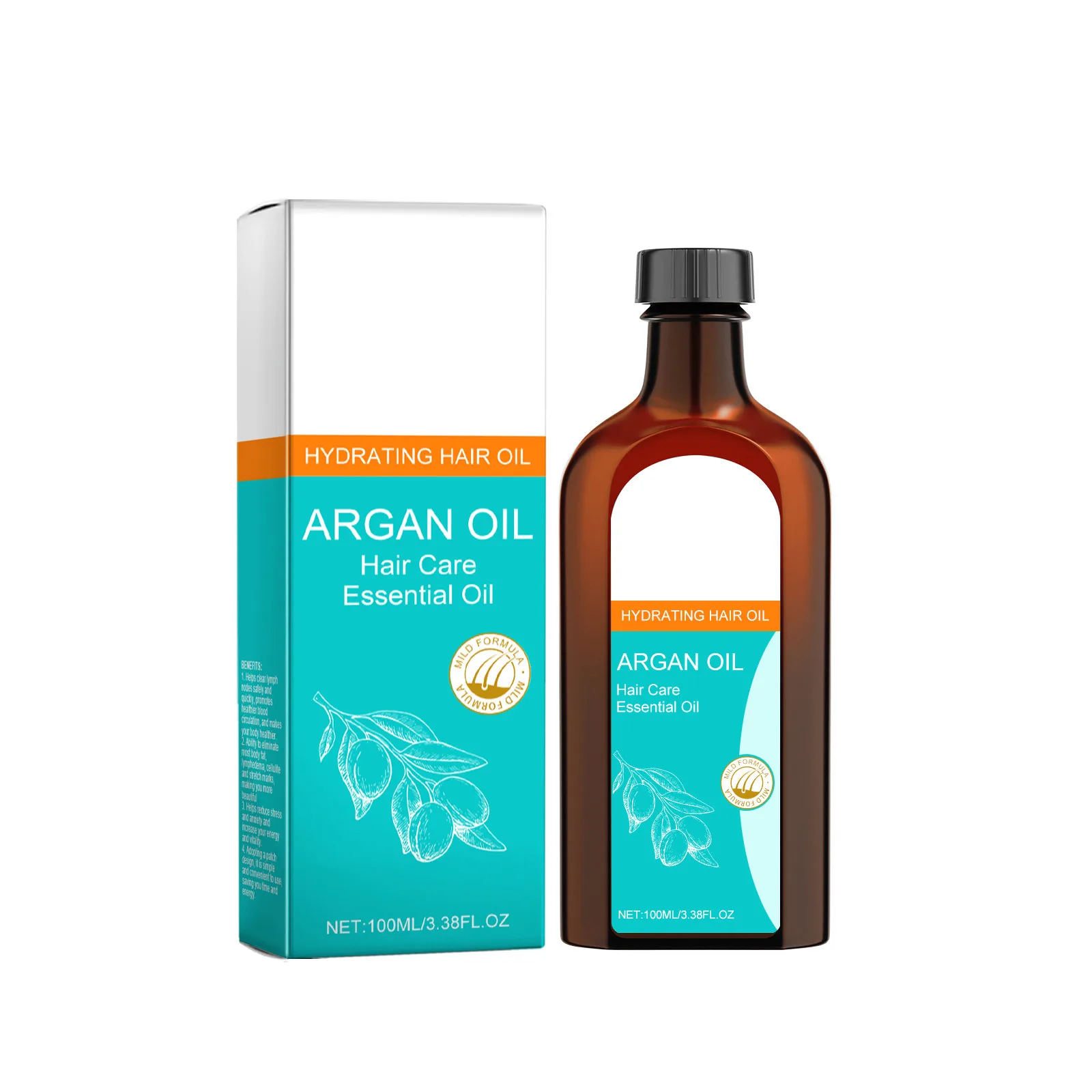 Argan Oil Hair Care Concentrates Oil Deeply Nourishes hair Repair Damaged Hair 100ml