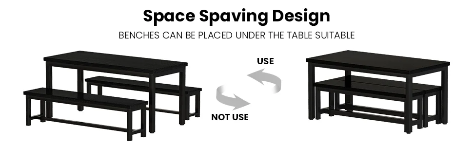 kitchen table with bench