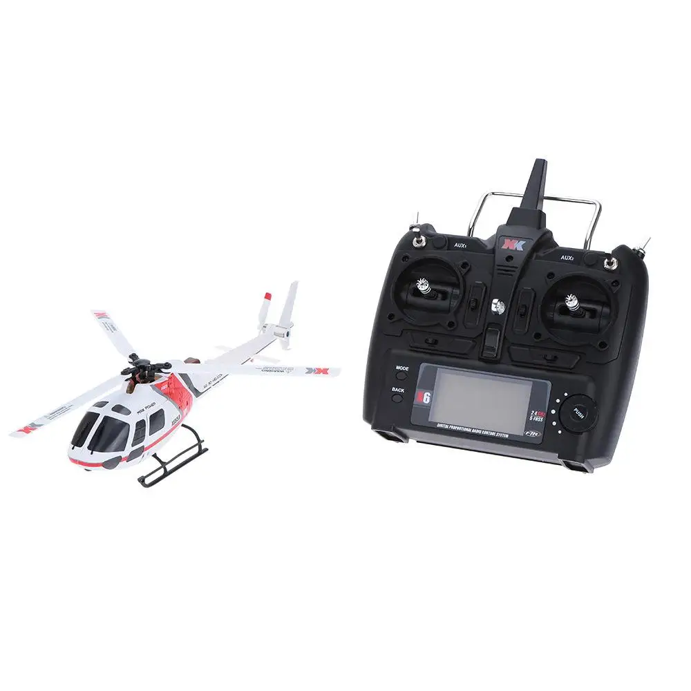 Original Toys XK K123 6CH Brushless AS350 Scale Drone 3D 6G System RC Helicopter RTF Upgrade Toys V931 Toy for Kids Gift rc remote control helicopter