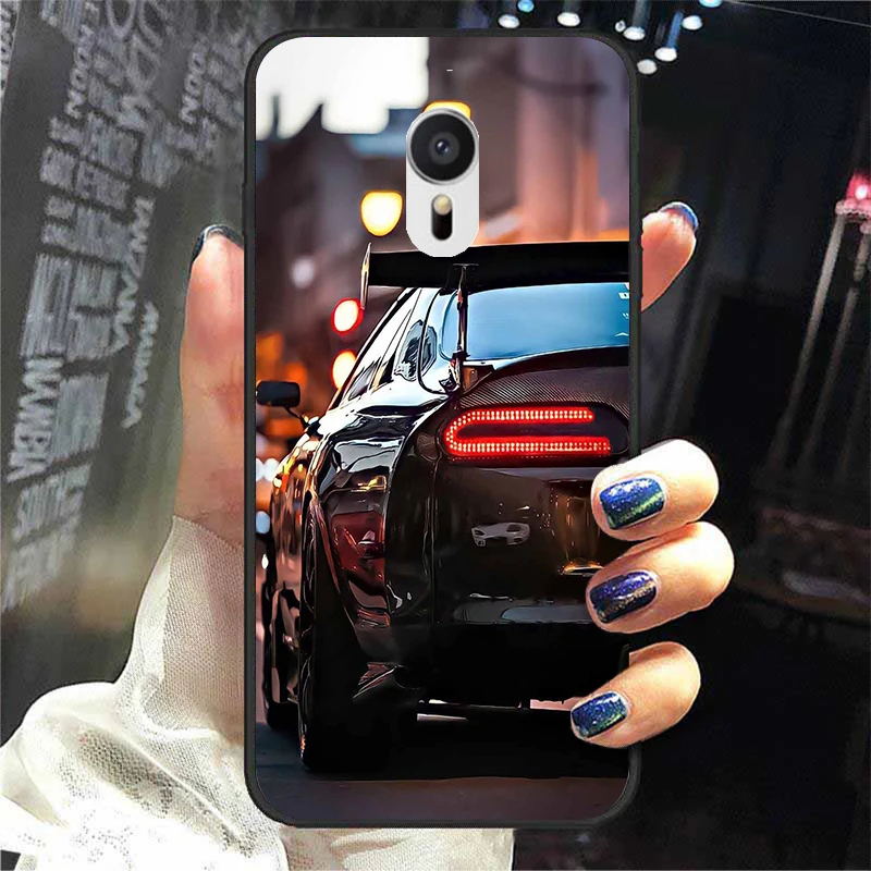 Silicone Phone Case For Meizu MX5 MX6 Cases Soft Cover Fundas For meizu mx5 mx6 Shell Fashion Cool JDM Sports Car Bumper best meizu phone cases Cases For Meizu